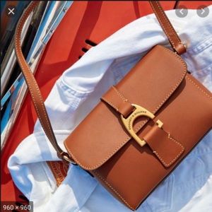 NWOT DOONEY & BOURKE TAN LEATHER KYRA BAG